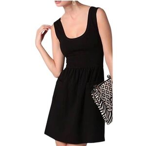 Diane von Furstenberg DVF Cezanne Dress in washed black size small